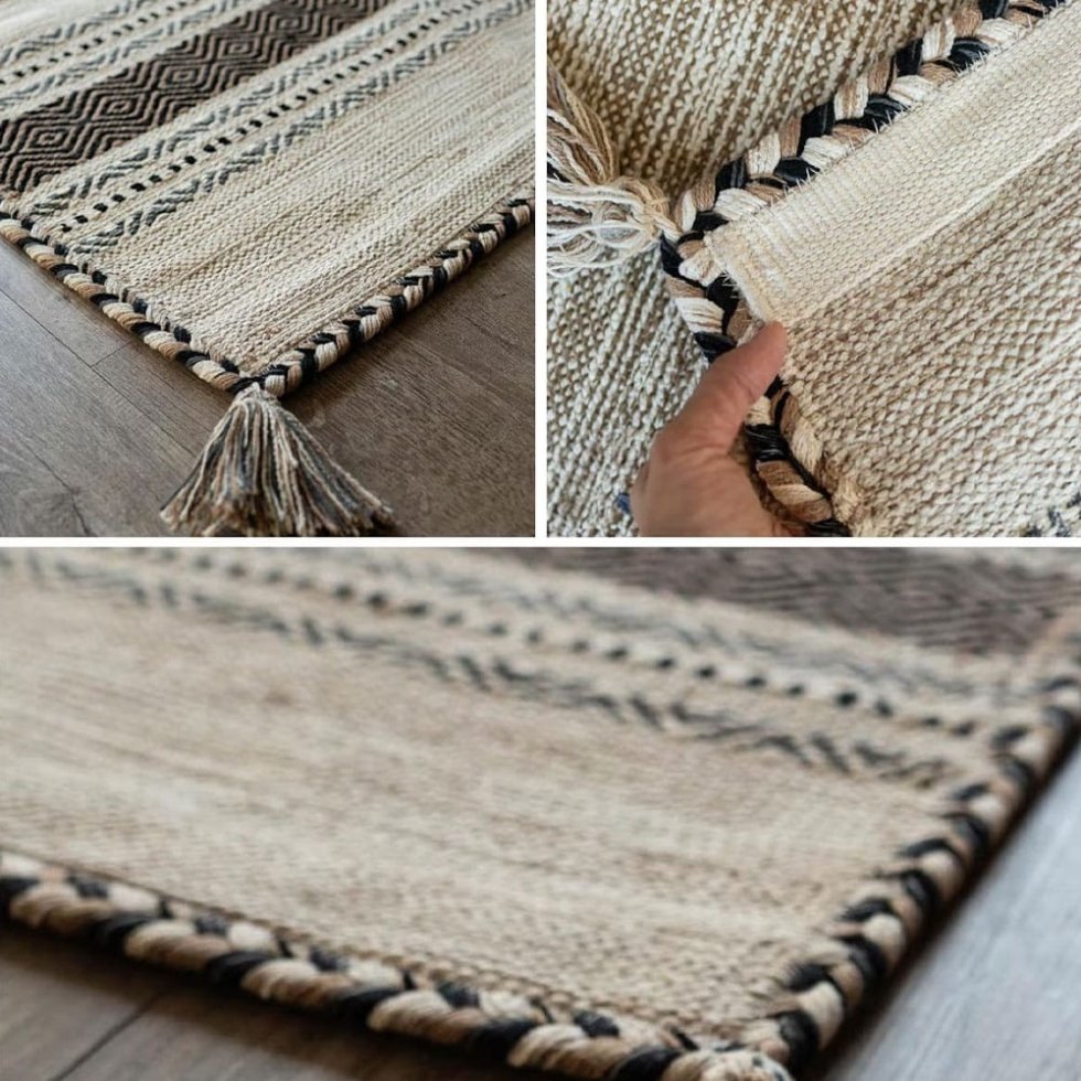Accent modern indisk kilimatta