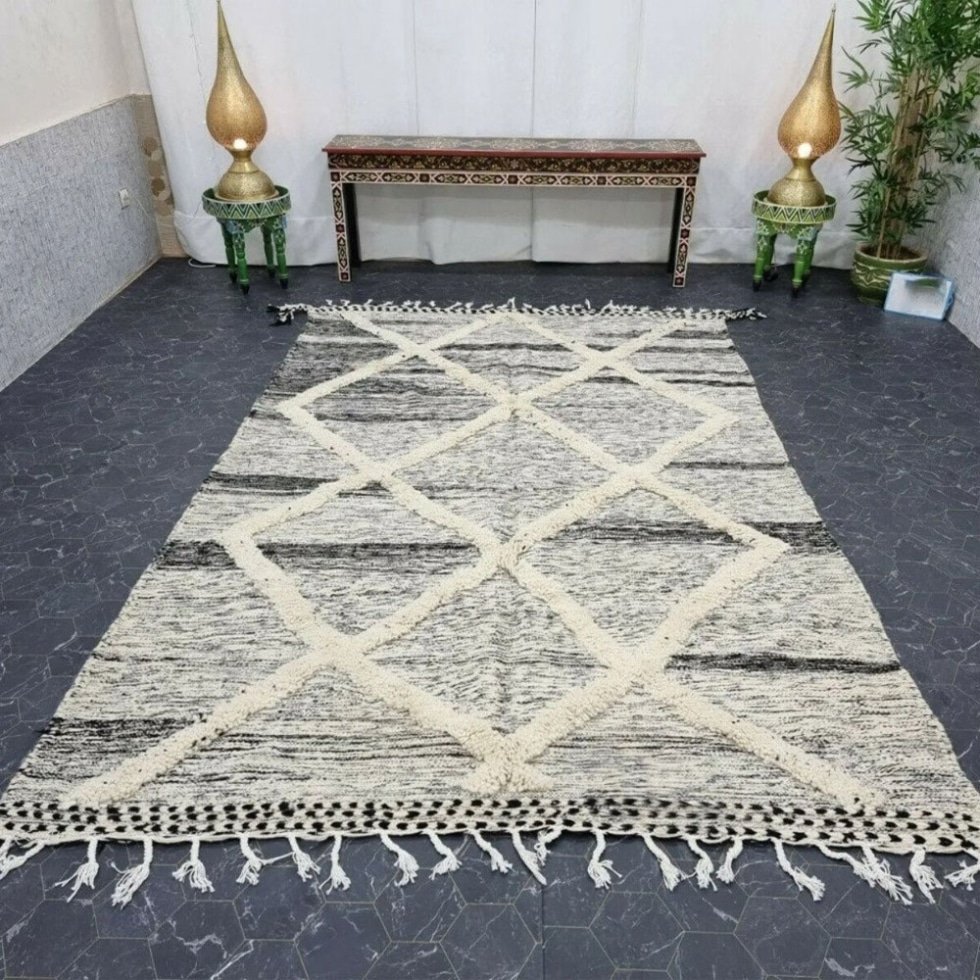 Bohemisk kilim berbermatta