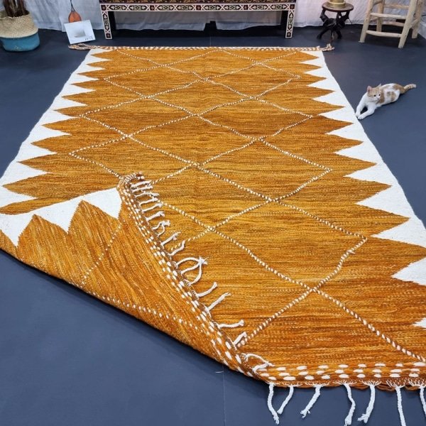 Kamel kilim marockansk matta