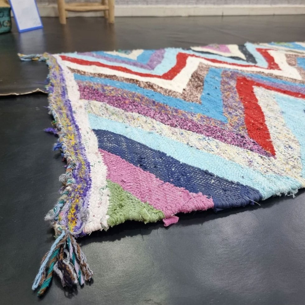 Geometrisk kilim berbermatta