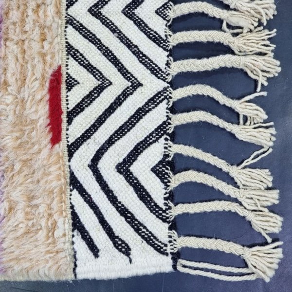 Mjuk kilim berbermatta i ull