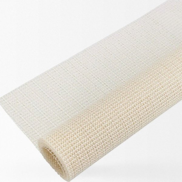 Vit halkskyddad matta för kilim (PVC)