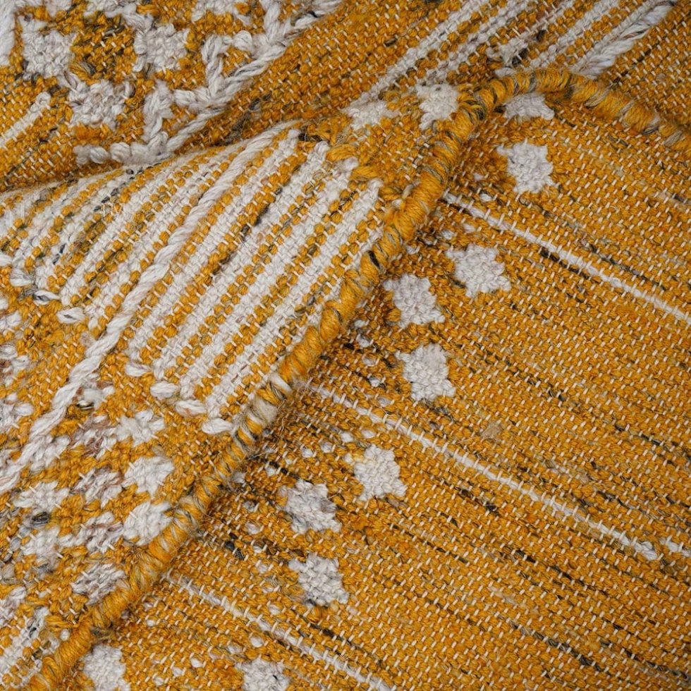 Gul tribal indisk kilim matta