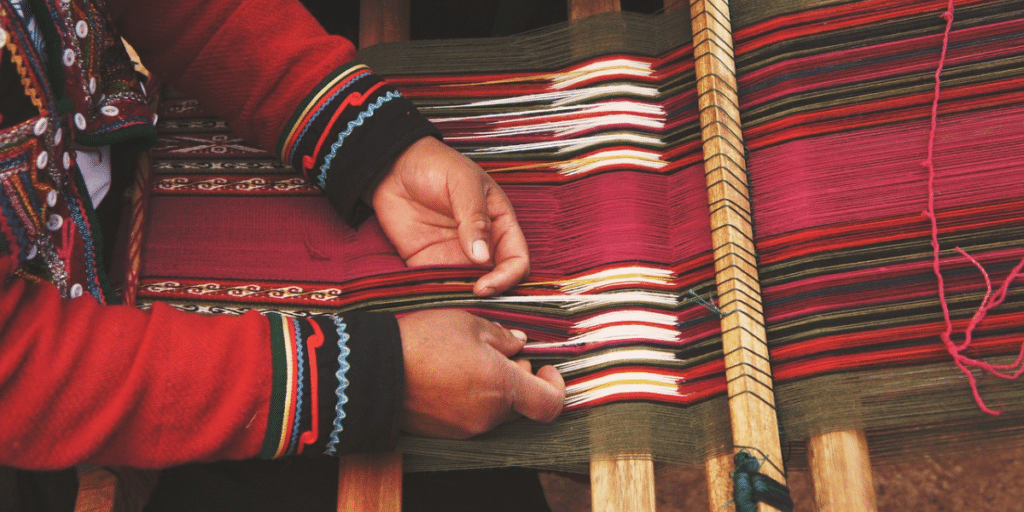 Hur tillverkas en kilim-matta?