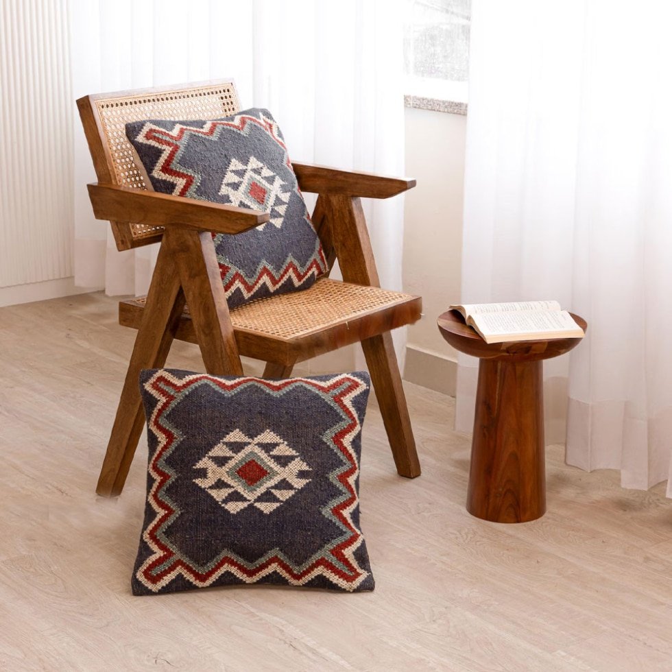 22x22 kilim kuddfodral