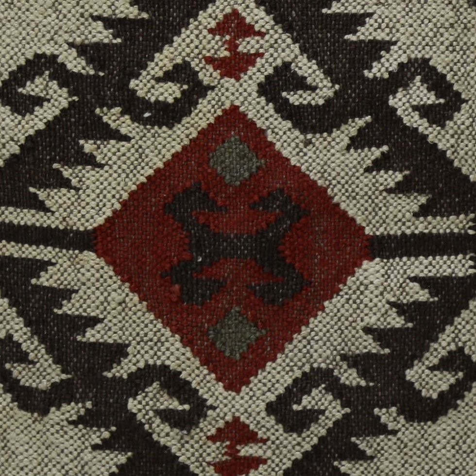 Handgjord kilim puff ottoman