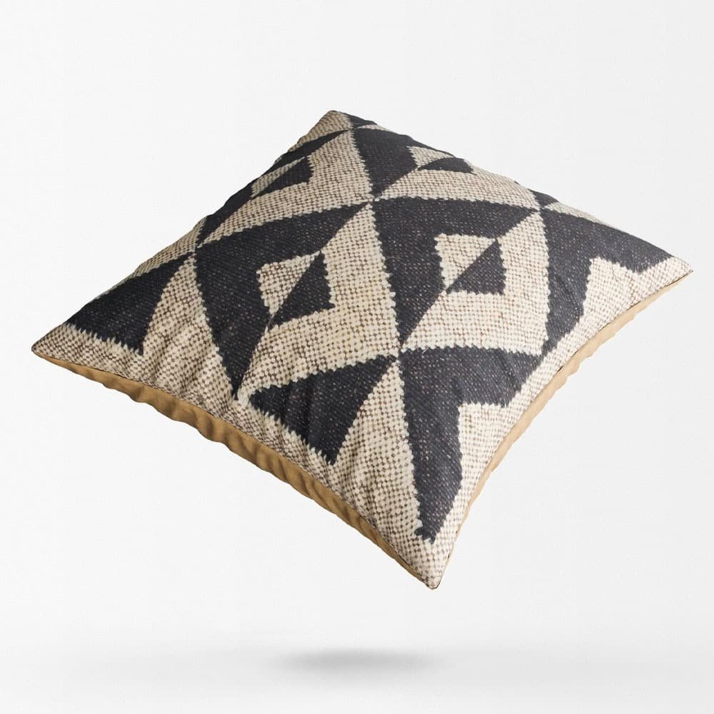 Kuddar i svartvit kelim Kuddar i svartvit kelim